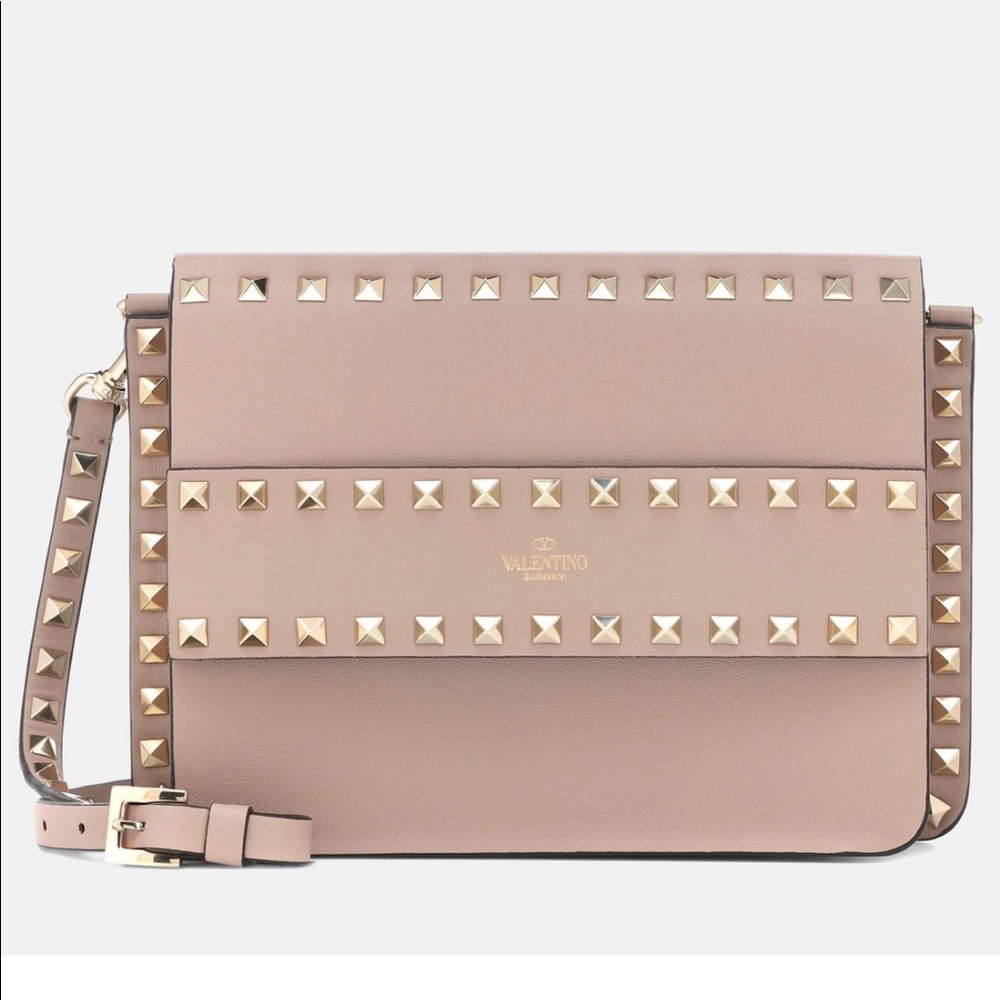 Valentino Rockstud Small Leather Crossbody Bag